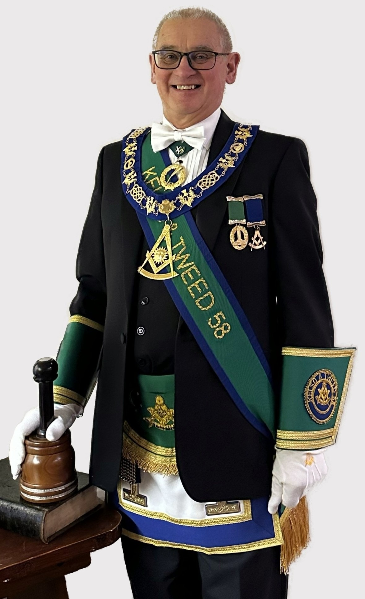 Tim Slater PM: Master, Lodge Kelso & Tweed 58 2023-2024