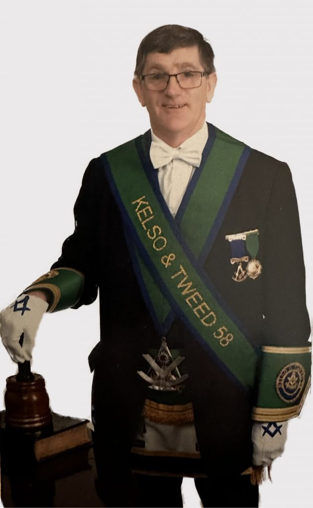 Marshall Muirhead: Master, Lodge Kelso & Tweed 58 2015-2016